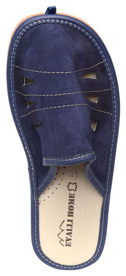 мужские тапочки натуральная кожа evalli польша