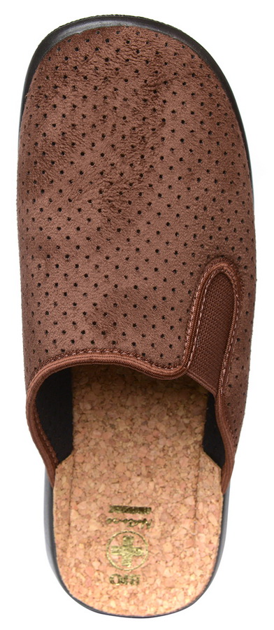 мужские тапочки текстиль adanex польша