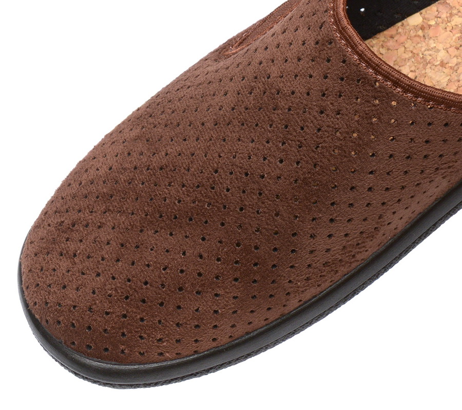 мужские тапочки текстиль adanex польша