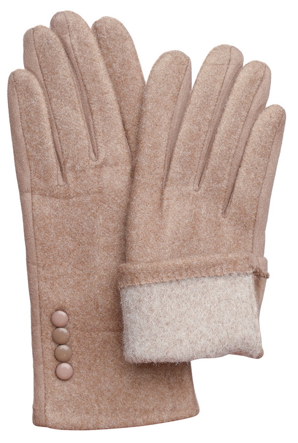 женские перчатки  текстиль шерсть / трикотаж на флисе