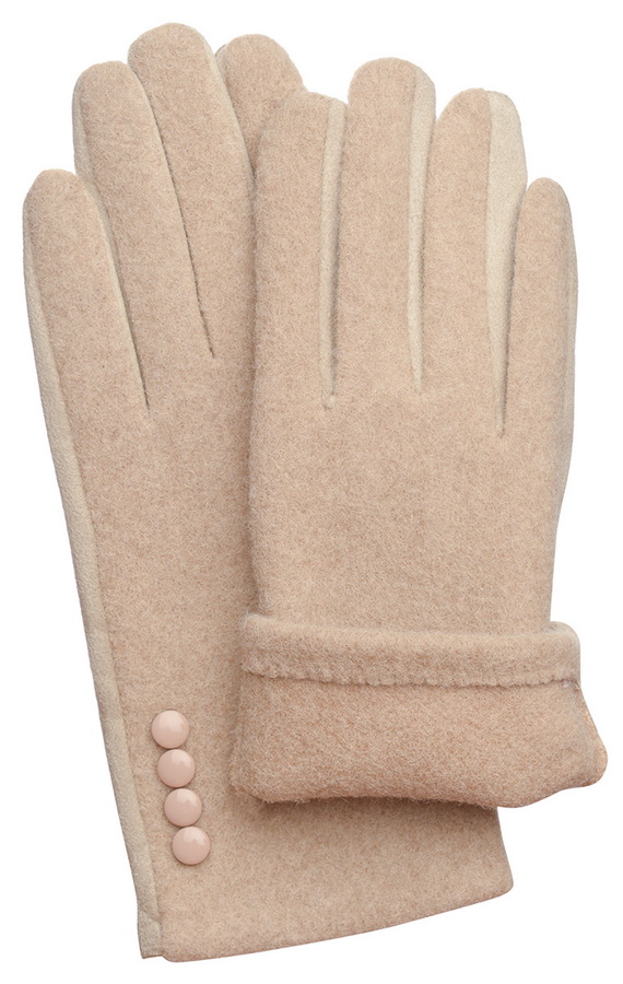 женские перчатки  текстиль шерсть / трикотаж на флисе