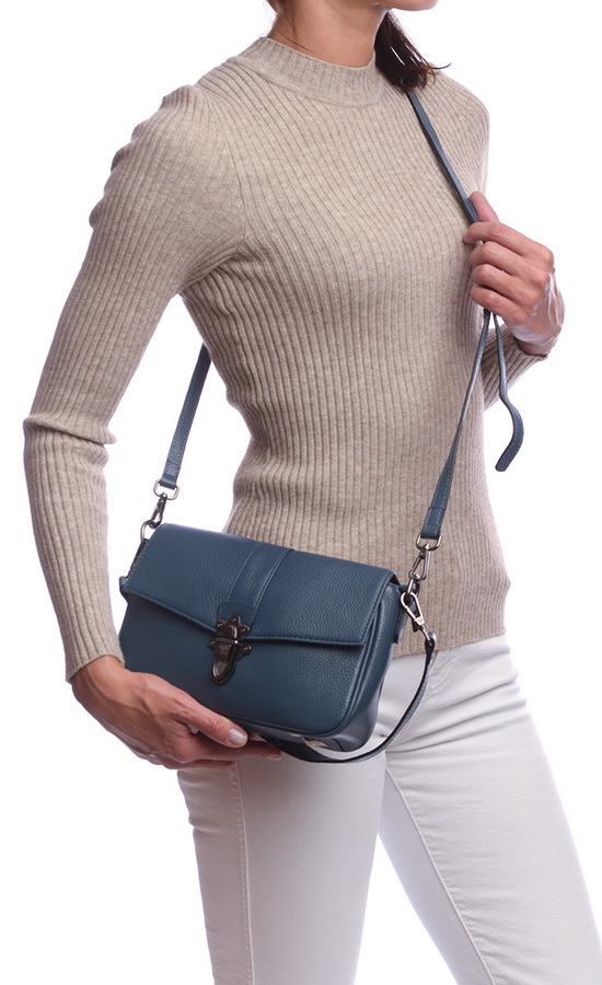 женская сумка натуральная кожа  kiki lok корея