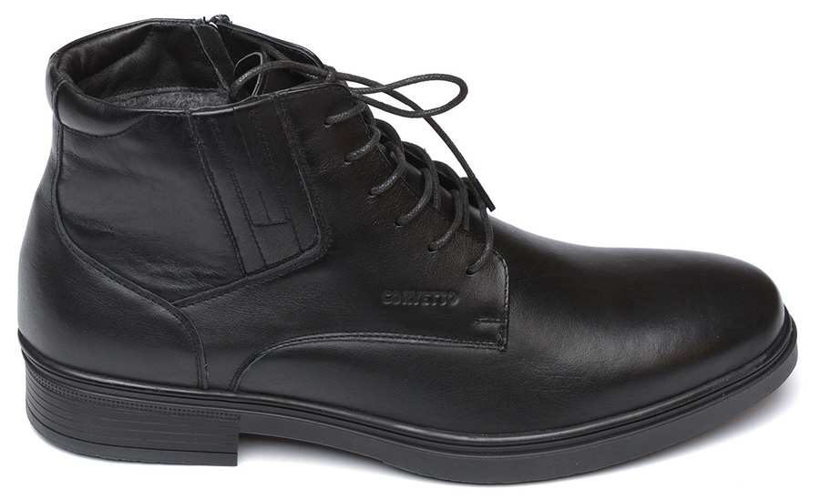 мужские ботинки натуральная кожа / шерсть corvetto