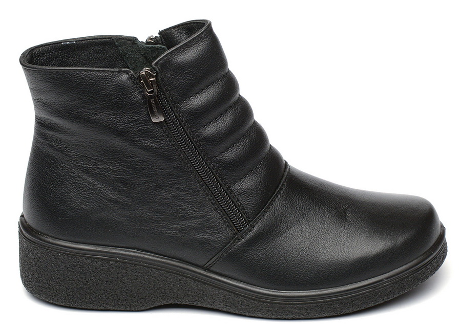 женские полусапожки натуральная кожа / байка росвест россия