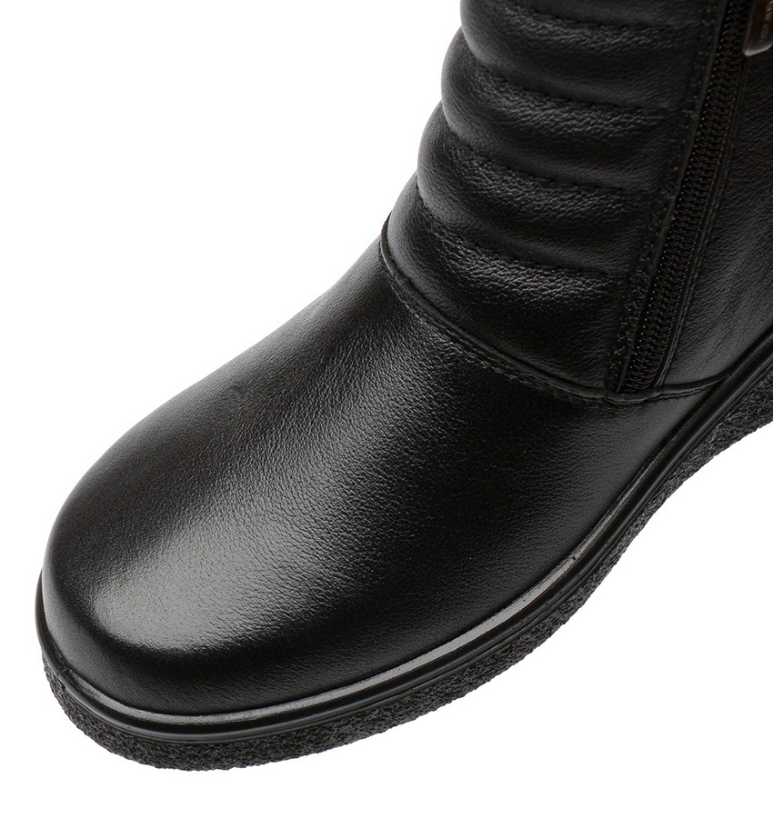 женские полусапожки натуральная кожа / байка росвест россия