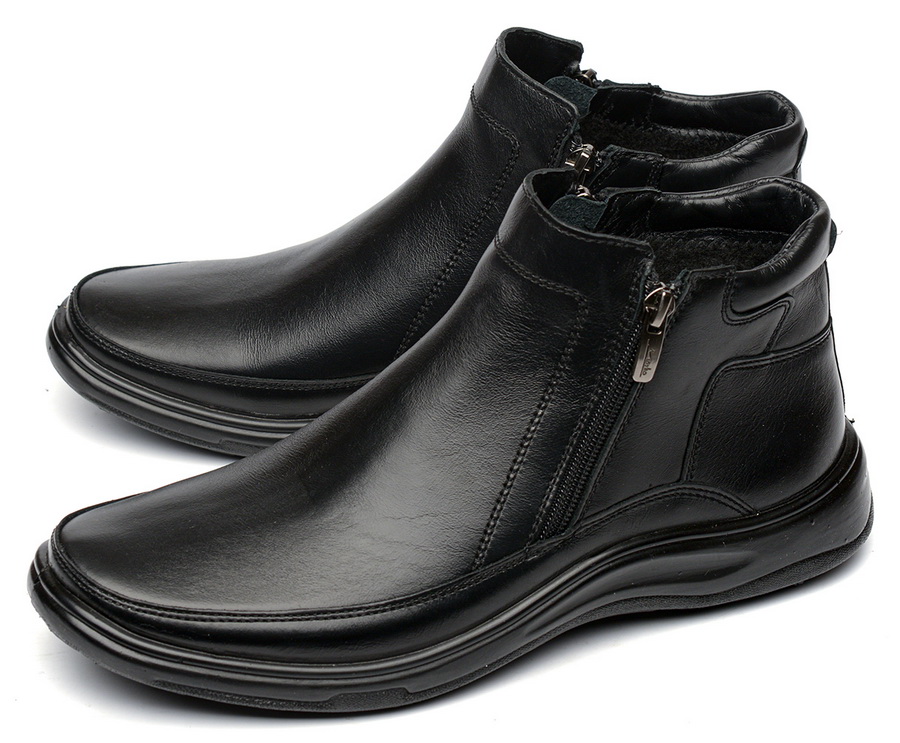 мужские ботинки натуральная кожа / байка марко беларусь