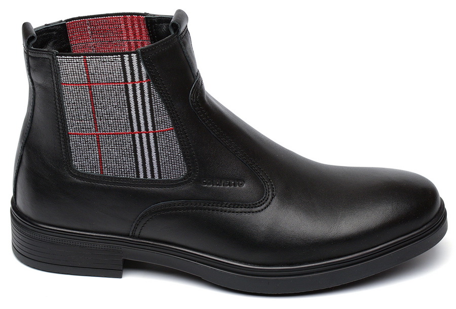 мужские ботинки натуральная кожа / байка corvetto