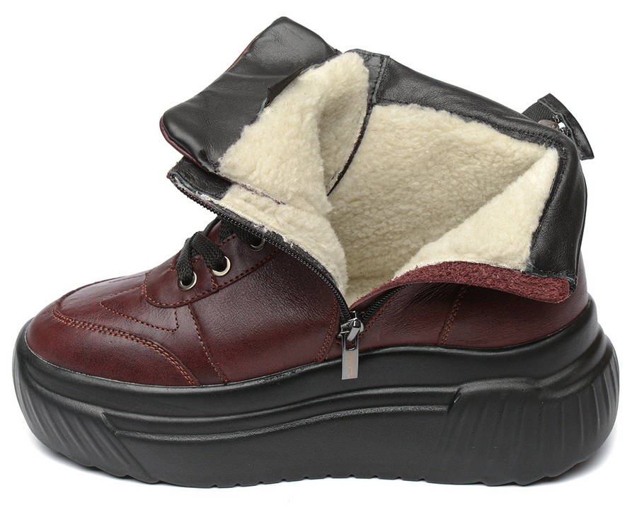 женские ботинки натуральная кожа / шерсть corvetto италия