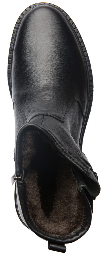 мужские полусапоги натуральная кожа / шерсть corvetto 