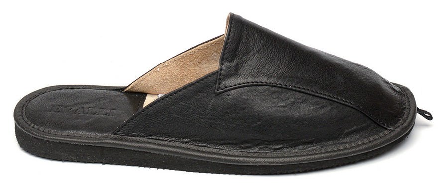 мужские тапочки натуральная кожа evalli россия