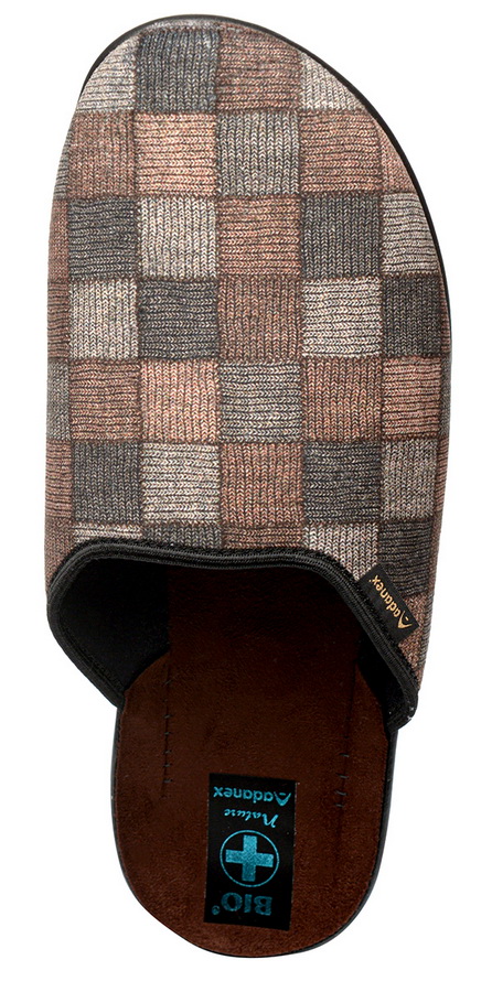 мужские тапочки текстиль adanex польша