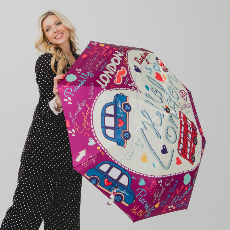 зонт премиум женский автомат flioraj