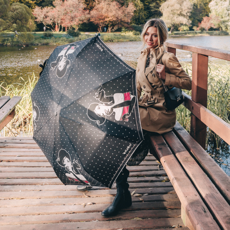 зонт женский автомат flioraj