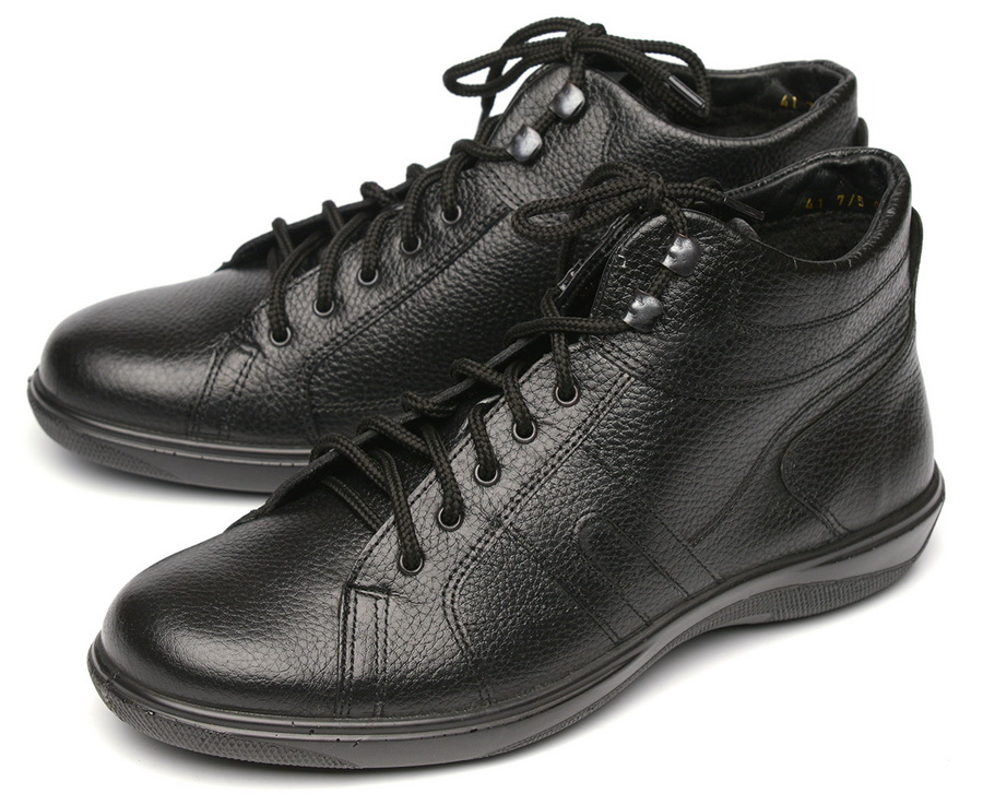 мужские ботинки натуральная кожа/байка отико беларусь