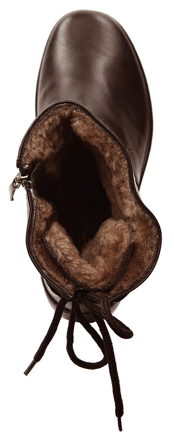 женские полусапоги натуральная кожа / шерсть росвест россия