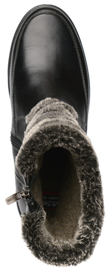 женские полусапоги натуральная кожа  / шерсть марко беларусь