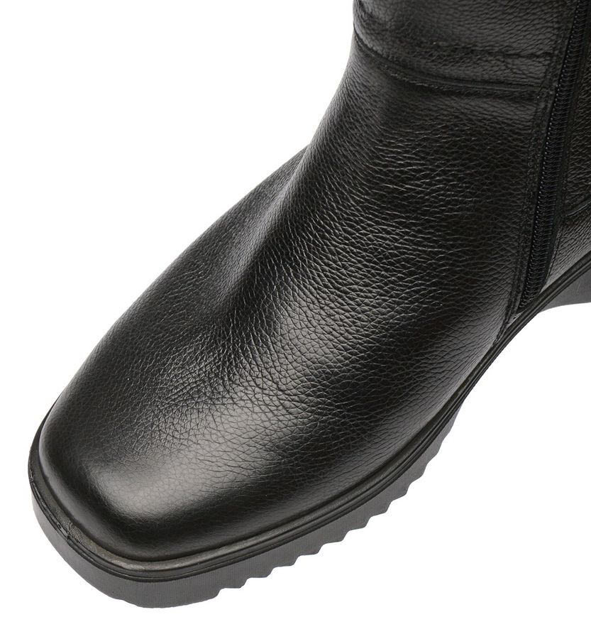 женские полусапоги натуральная кожа  / натуральный мех марко беларусь