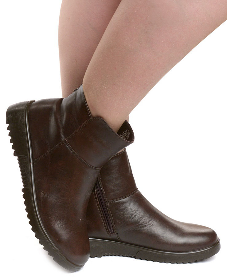 женские ботинки натуральная кожа / шерсть марко беларусь