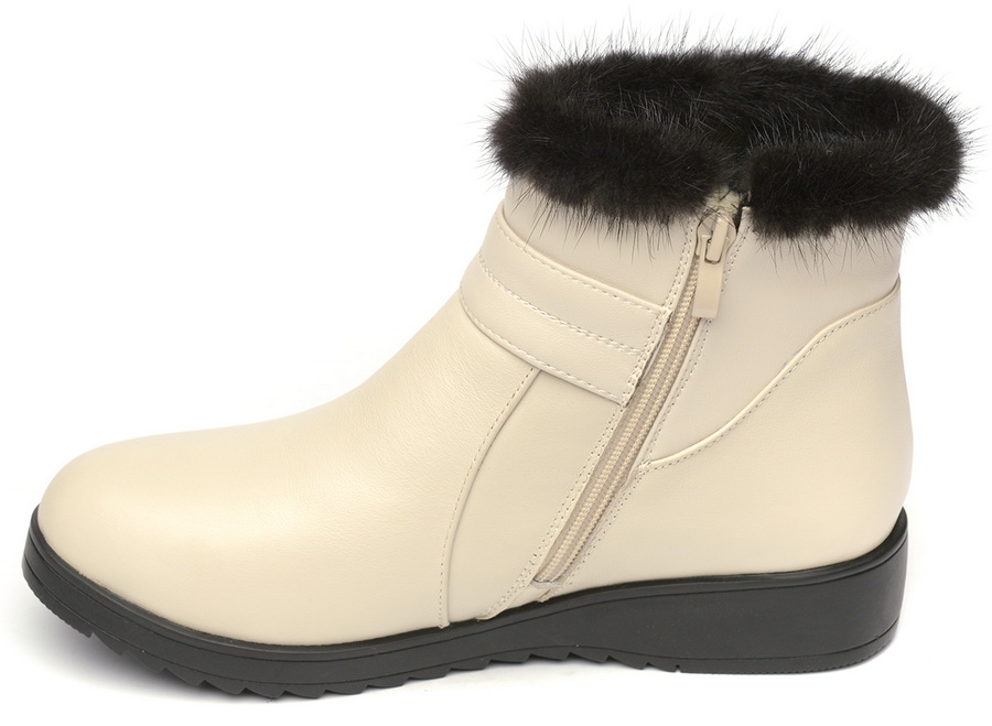 женские ботинки натуральная кожа натуральный мех gugu германия 