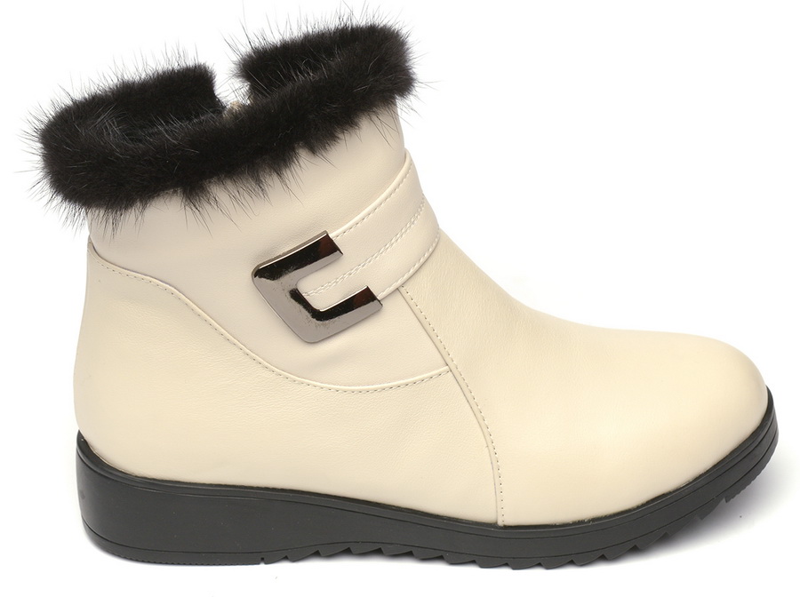 женские ботинки натуральная кожа натуральный мех gugu германия 