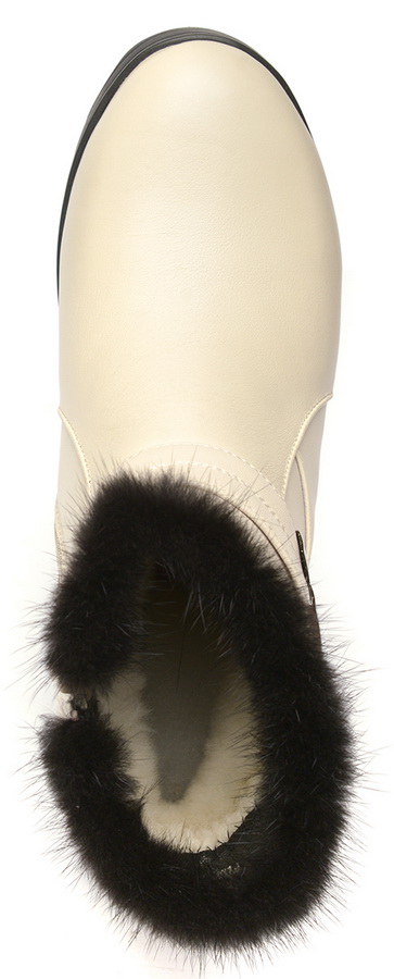 женские ботинки натуральная кожа натуральный мех gugu германия 