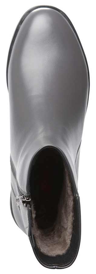 женские полусапоги натуральная кожа натуральный мех gugu германия