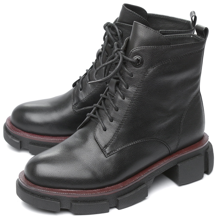 женские ботинки натуральная кожа / натуральный мех gugu германия