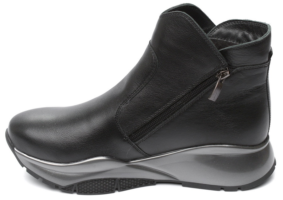 женские ботинки натуральная кожа/шерсть  corvetto