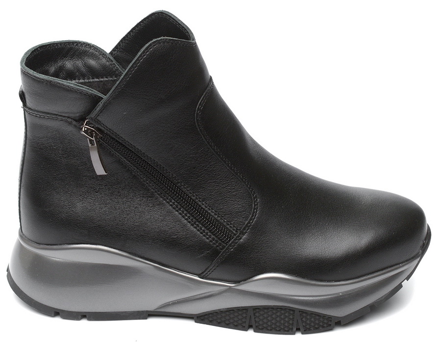 женские ботинки натуральная кожа/шерсть  corvetto