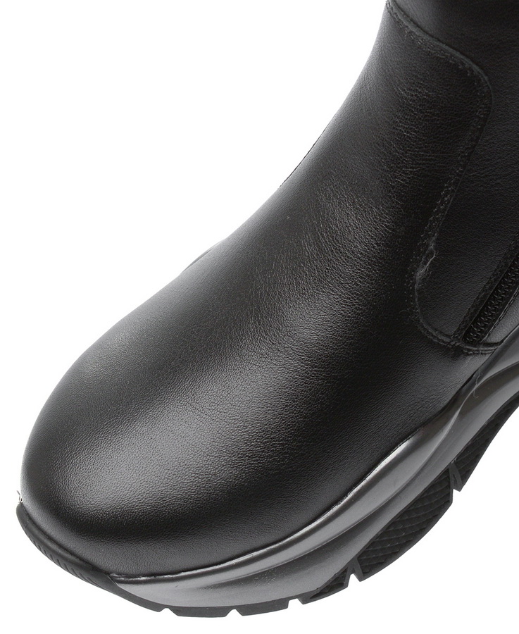 женские ботинки натуральная кожа/шерсть  corvetto