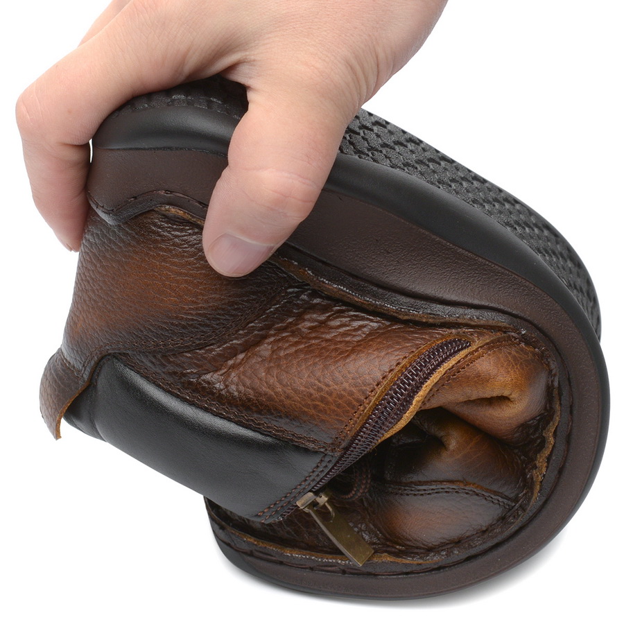 мужские полуботинки натуральная кожа/шерсть corvetto 