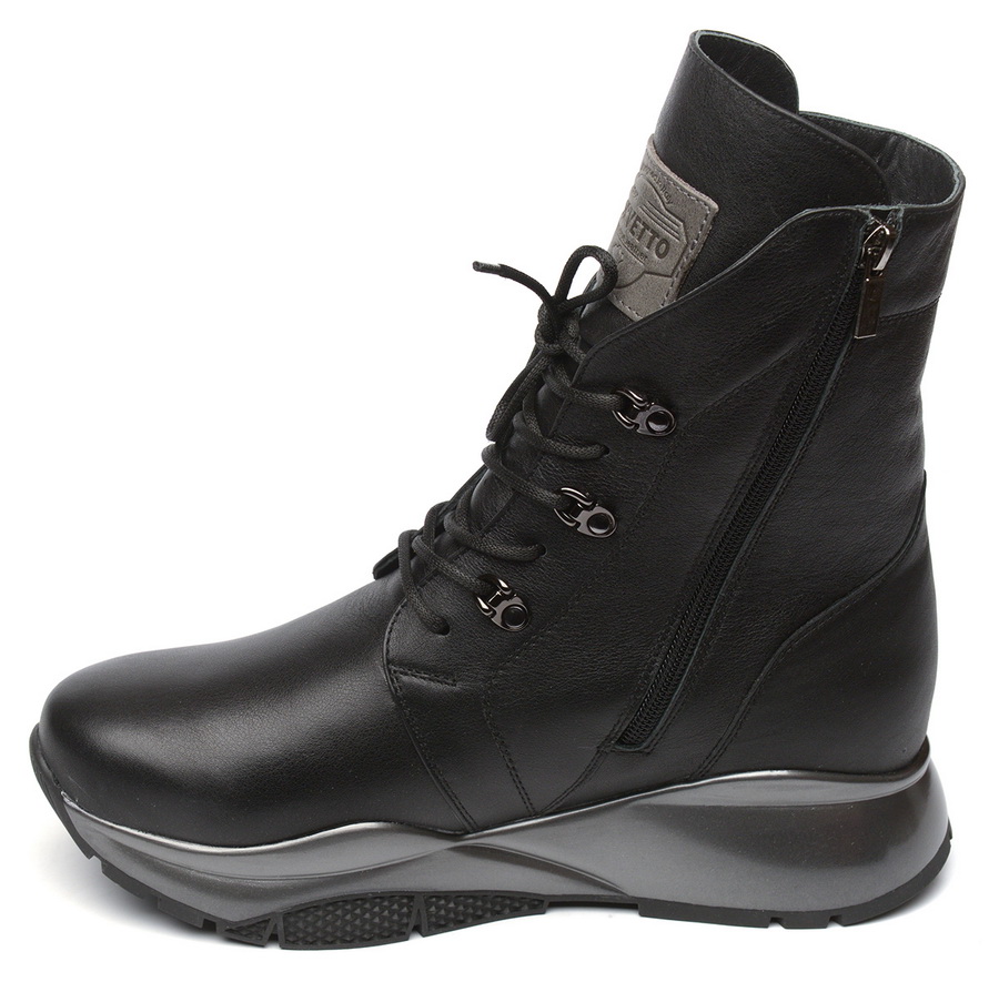 женские ботинки натуральная кожа/шерсть  corvetto