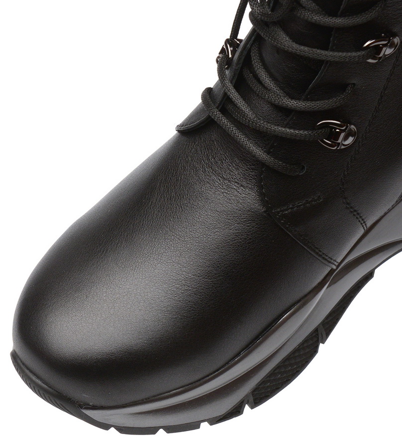 женские ботинки натуральная кожа/шерсть  corvetto