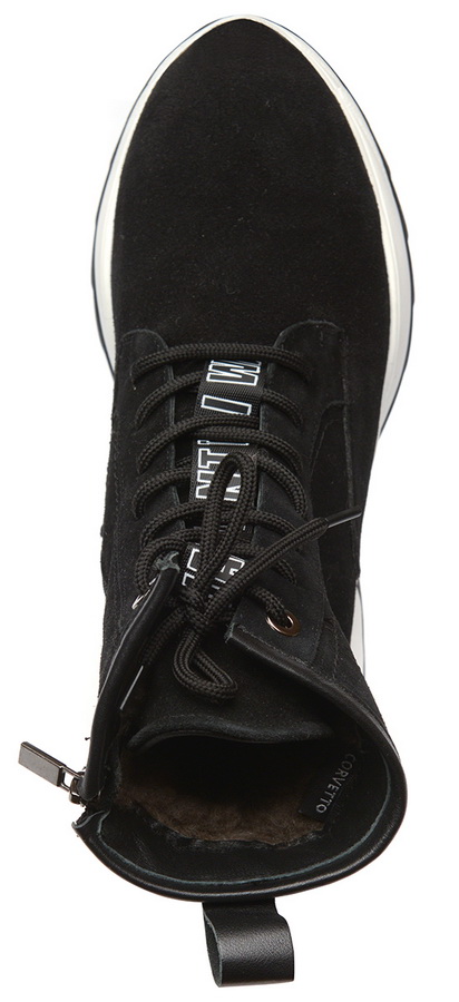 женские ботинки натуральная кожа(велюр)/шерсть  corvetto италия