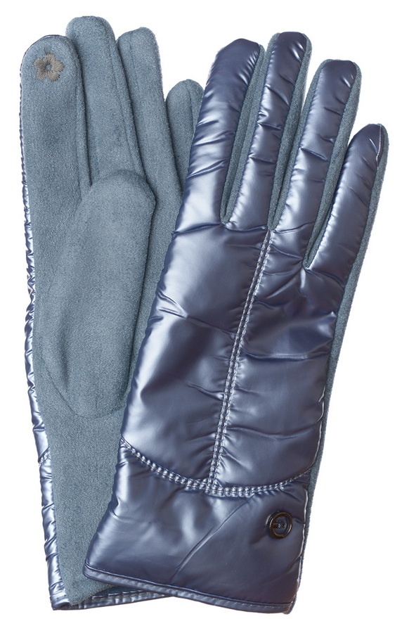 женские перчатки трикотаж на флисе