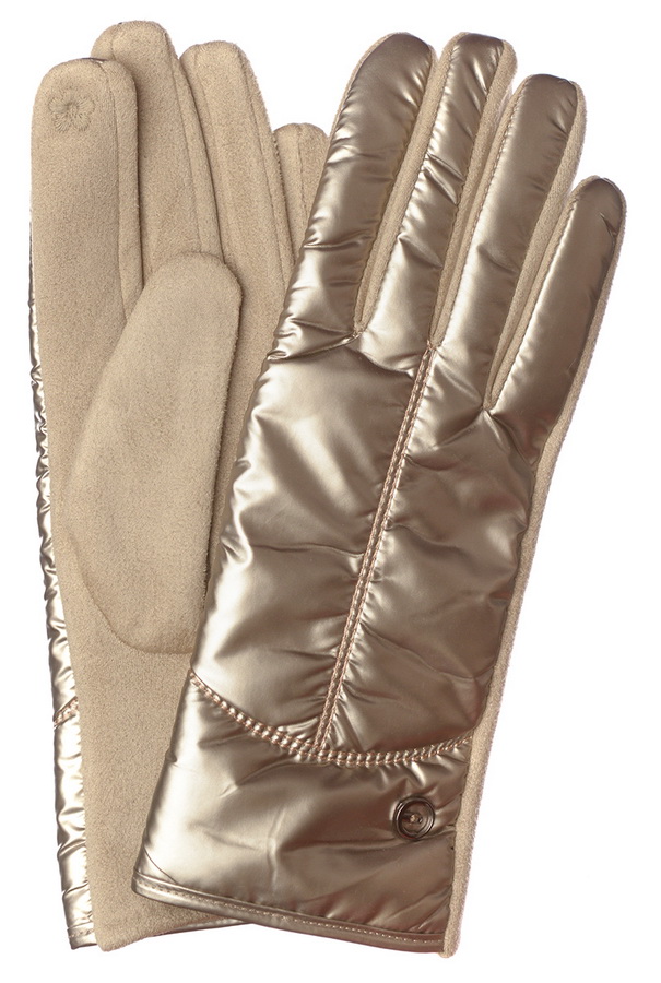 женские перчатки трикотаж на флисе