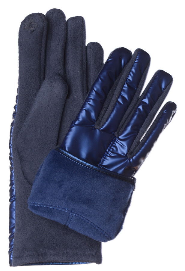 женские перчатки трикотаж на флисе