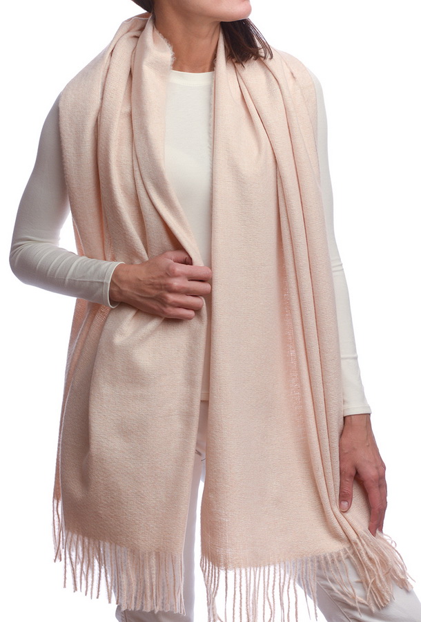 палантин кашемир меланж 190*70 см италия/турция 