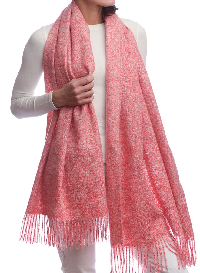 палантин кашемир меланж 190*70 см италия/турция 