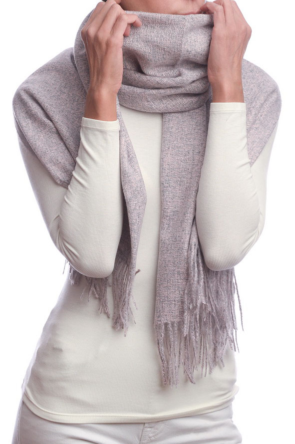 палантин кашемир меланж 190*70 см италия/турция 