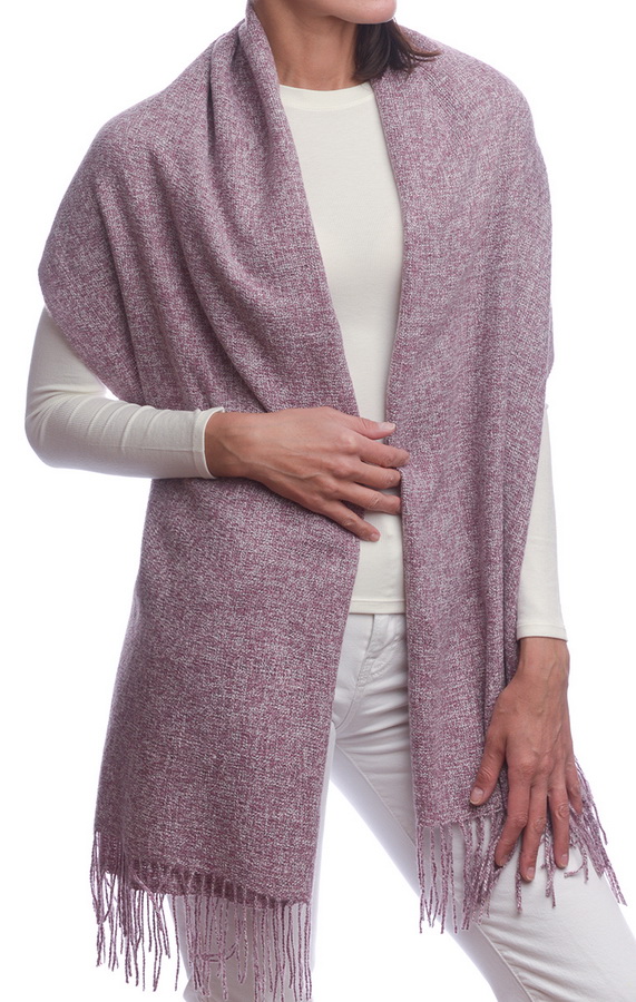 палантин кашемир меланж 190*70 см италия/турция 