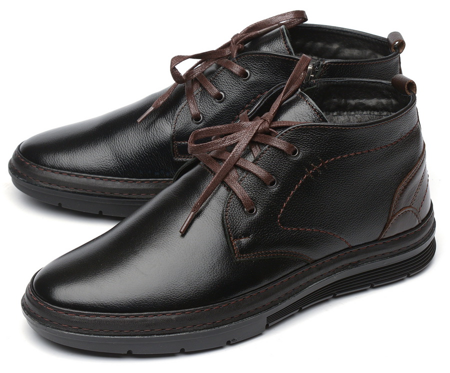 мужские ботинки натуральная кожа/шерсть corvetto 