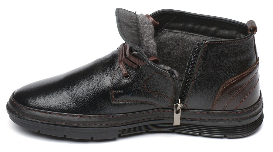 мужские ботинки натуральная кожа/шерсть corvetto 