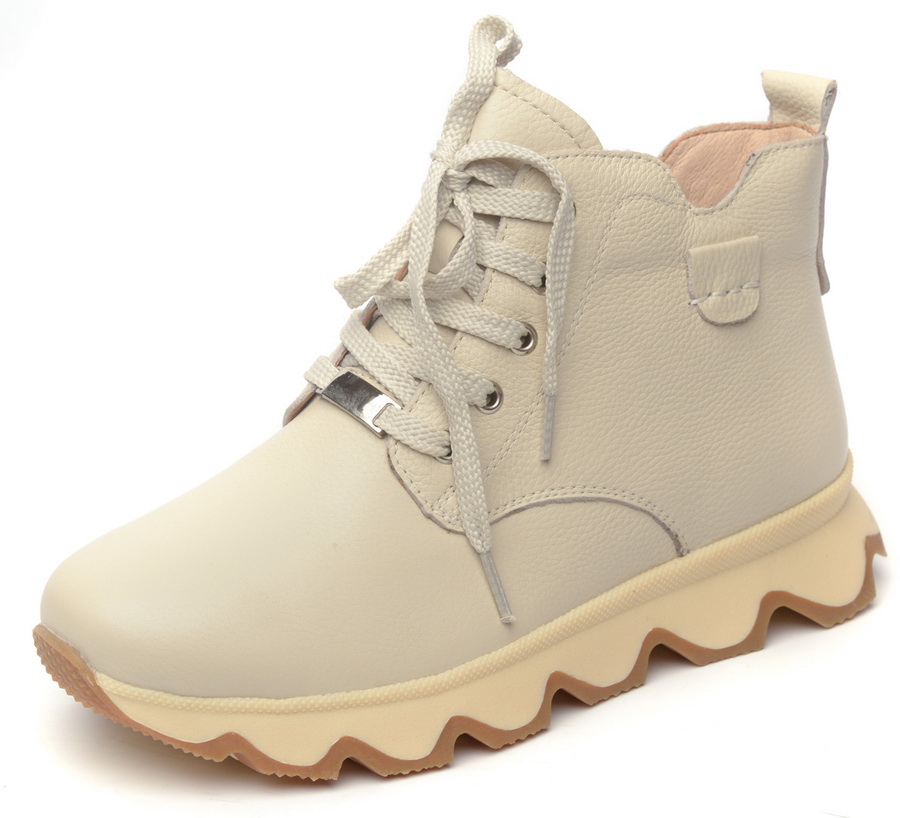 женские ботинки натуральная кожа натуральный мех gugu германия