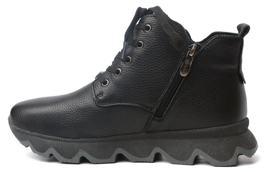 женские ботинки натуральная кожа натуральный мех gugu германия