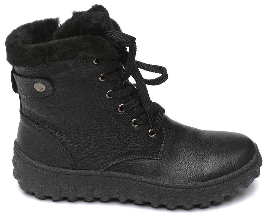 женские ботинки натуральная кожа натуральный мех gugu германия