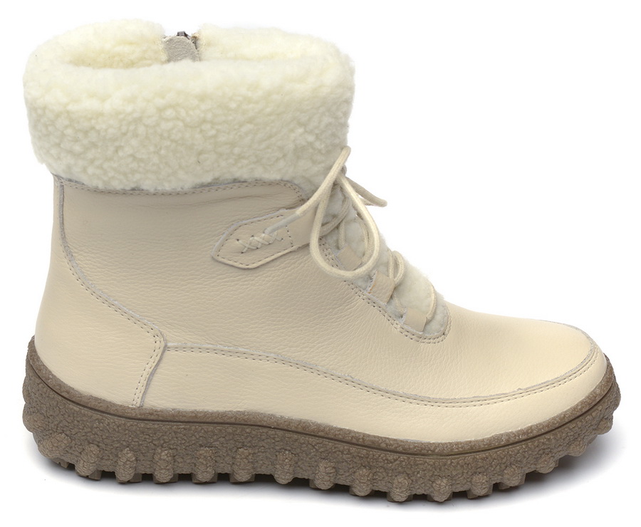 женские ботинки натуральная кожа натуральный мех gugu германия