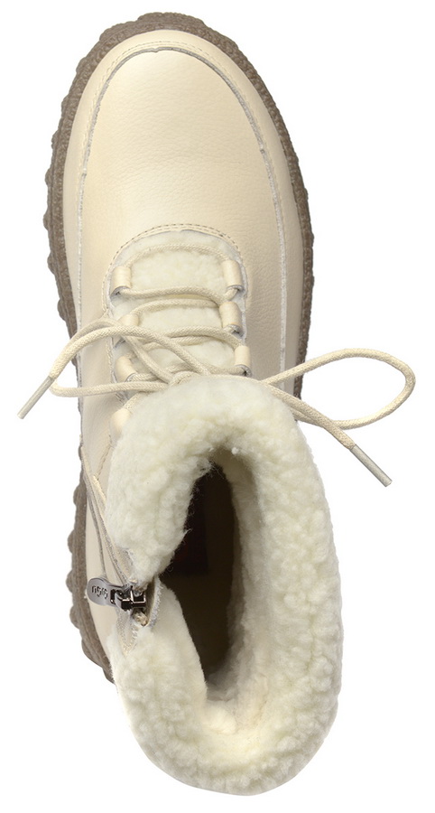 женские ботинки натуральная кожа натуральный мех gugu германия