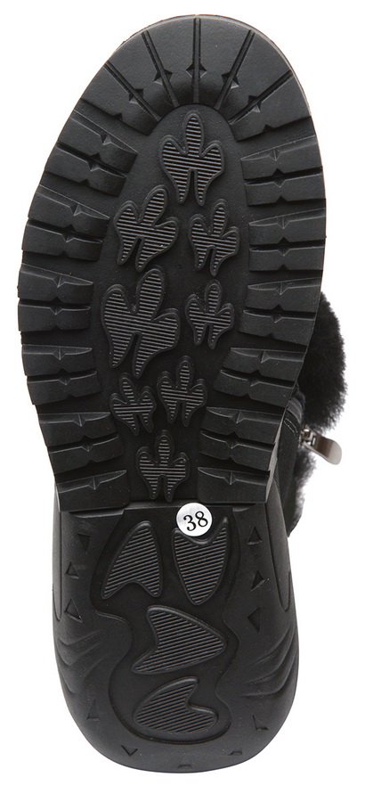 женские ботинки натуральная кожа (велюр) натуральный мех gugu германия