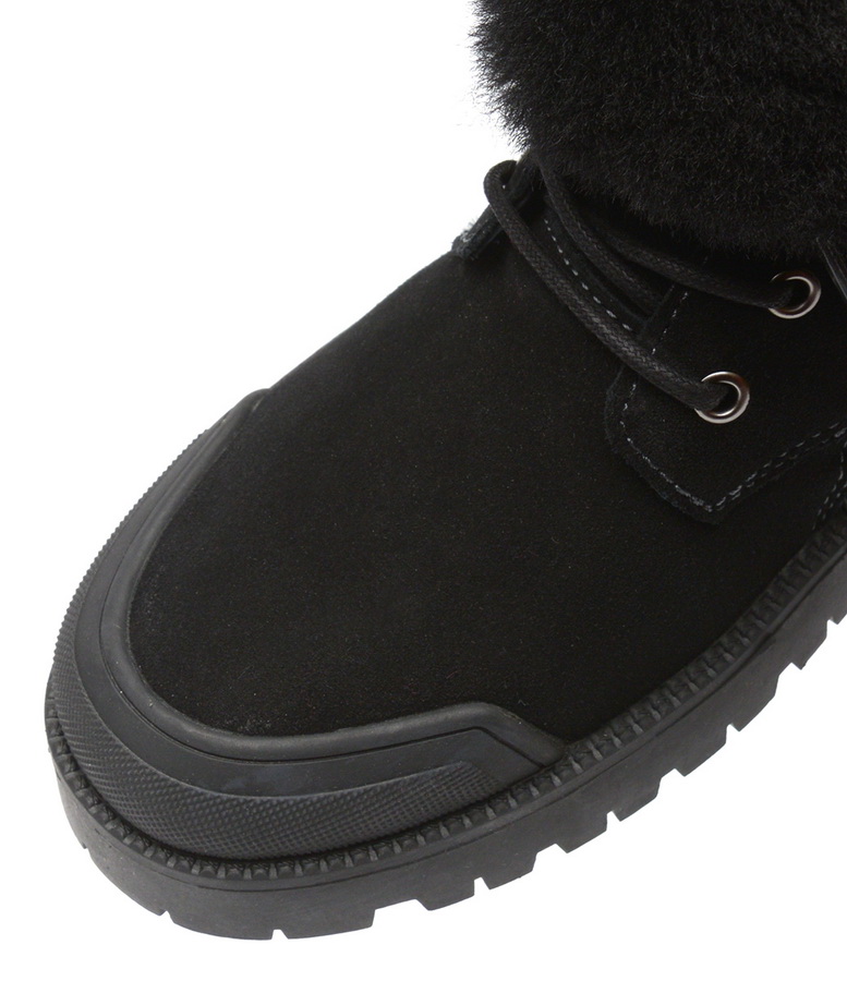 женские ботинки натуральная кожа (велюр) натуральный мех gugu германия